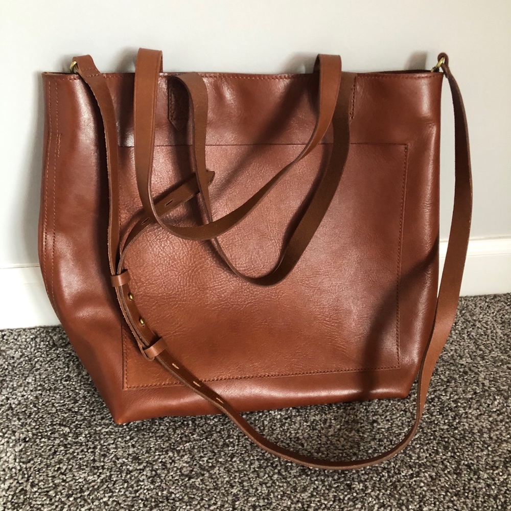 Madewell Medium Transport Tote with Zipper